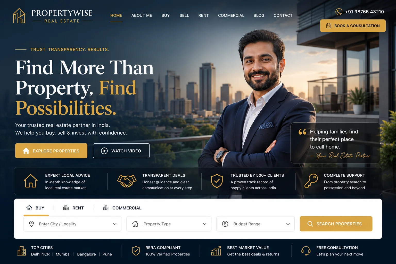 Webify India Showcase Website 9